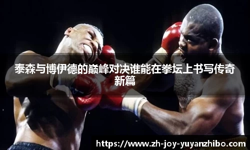 泰森与博伊德的巅峰对决谁能在拳坛上书写传奇新篇